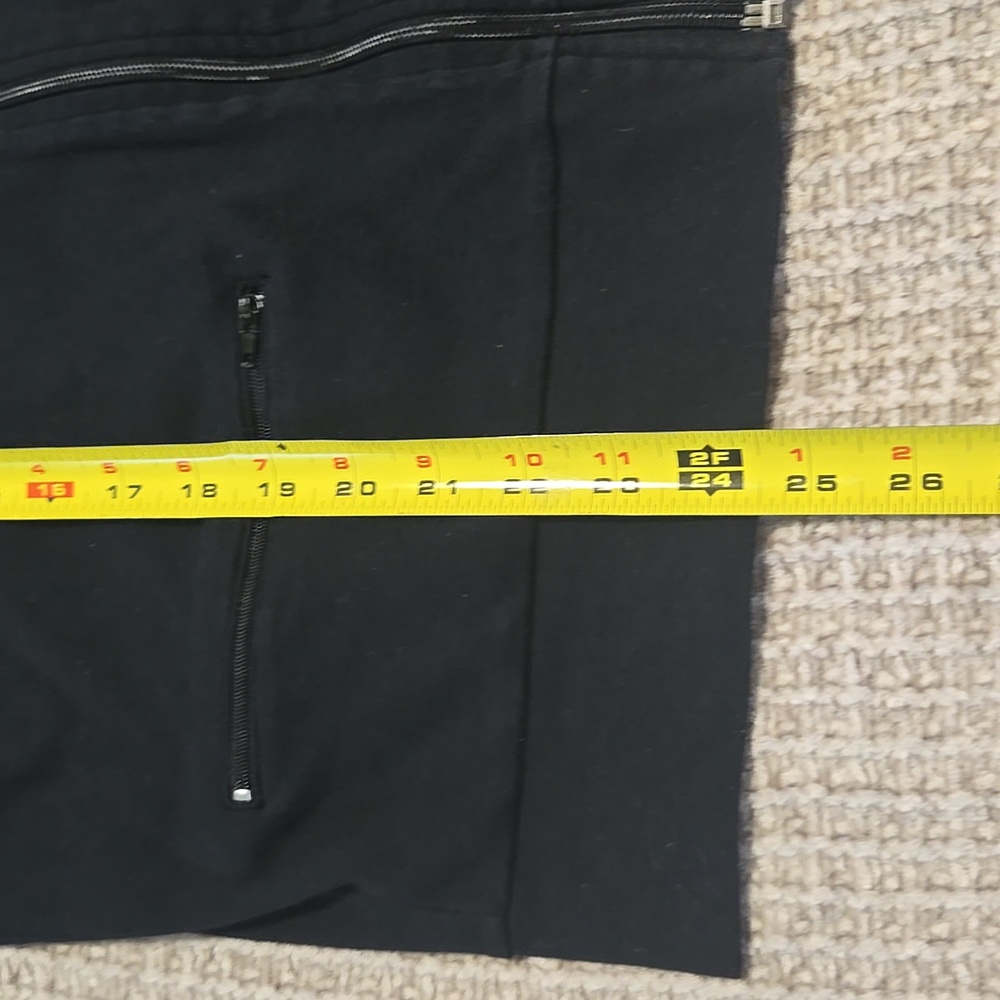Black Deutschland Track Jacket with Striped Sleeves Women's Size Large - Picture 6 of 9